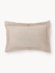 Linen Pillowcase Linna with Oxford Border - thumbnail 3