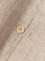 Linen Pillowcase Linna with Oxford Border - thumbnail 4