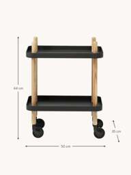 Metal Serving Trolley Block - thumbnail 5