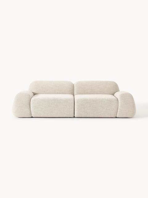 Modular Bouclé Sofa Wolke (3-seater)