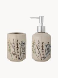 Handmade Bathroom Accessories Bea with Grass Motif, Set of 2 - thumbnail 1