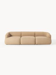 Modular Bouclé Sofa Sofia (3-seater) - thumbnail 1