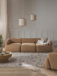 Modular Bouclé Sofa Sofia (3-seater) - thumbnail 2