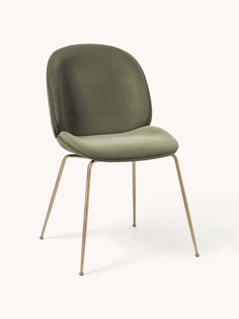 WESTWING x GUBI, Velvet Dining Chair Beetle by Delia Lachance - image 1