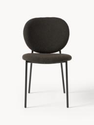 Upholstered Bouclé Dining Chairs Ulrica, Set of 2 - thumbnail 4