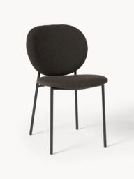 Upholstered Bouclé Dining Chairs Ulrica, Set of 2 - thumbnail 1