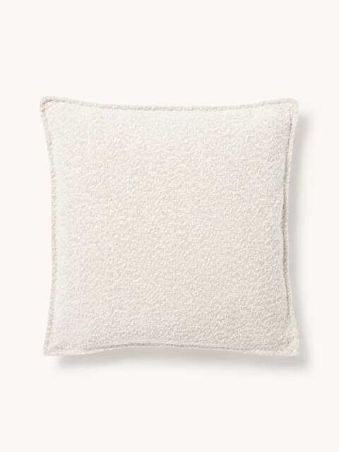 Large Bouclé Sofa Cushion Lennon, 60 x 60 cm - image 1
