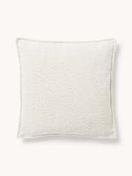 Large Bouclé Sofa Cushion Lennon, 60 x 60 cm