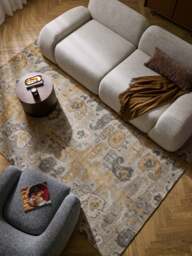 Hand-Knotted Wool Rug Amun - thumbnail 6