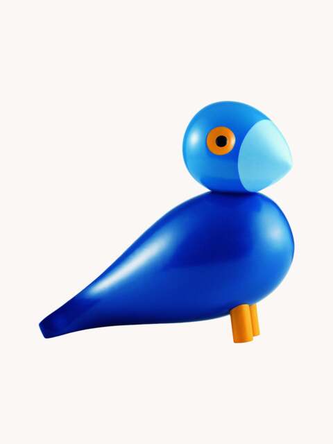Beech Wood Decorative Object Songbird Kay - image 1