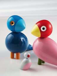 Beech Wood Decorative Object Songbird Kay - thumbnail 7