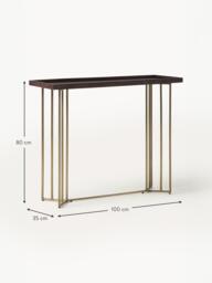 Mango Wood Console Table Luca - thumbnail 9