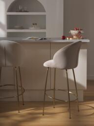 Velvet Bar Chair Luisa - thumbnail 3