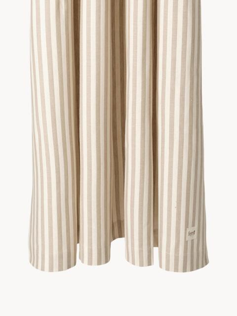 Organic Cotton Shower Curtain Chambray, Water-Repellent - image 1