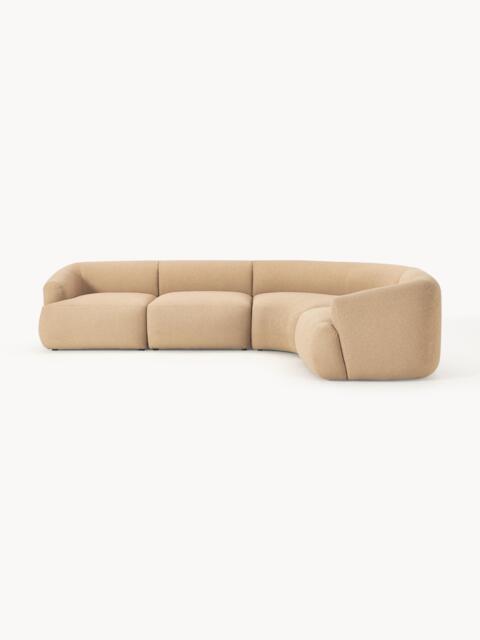 Modular Bouclé Corner Sofa Sofia (4-seater)