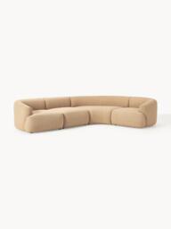 Modular Bouclé Corner Sofa Sofia (4-seater) - thumbnail 3