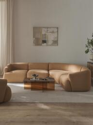 Modular Bouclé Corner Sofa Sofia (4-seater) - thumbnail 2