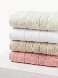 Towel Set Luxe with Striped Border, in various set sizes - thumbnail 5
