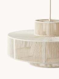 Large Linen Thread Pendant Light Lace - thumbnail 5