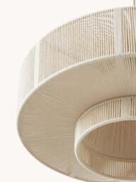 Large Linen Thread Pendant Light Lace - thumbnail 6
