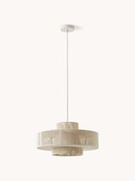 Large Linen Thread Pendant Light Lace - thumbnail 3