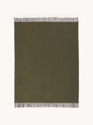 Wool Reversible Throw Double Face - thumbnail 2