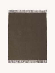 Wool Reversible Throw Double Face - thumbnail 3