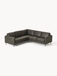 Leather Corner Sofa Hunter (4-seater)