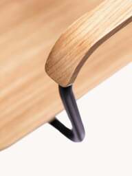 Handmade Wooden Dining Chair Holmen with Armrests - thumbnail 5