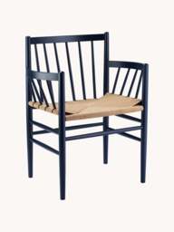Handwoven Beech Wood Armchair J81