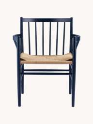 Handwoven Beech Wood Armchair J81 - thumbnail 2
