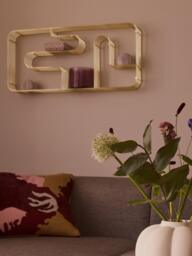 Metal Wall Shelf Curva - thumbnail 4