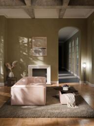 Linen Blend Ottoman Lennon with Storage - thumbnail 4