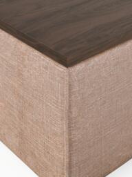 Linen Blend Ottoman Lennon with Storage - thumbnail 6