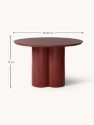 Round Dining Table Keva, Ø 120 cm - thumbnail 7