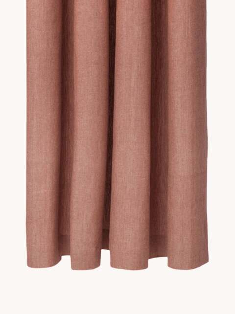 Organic Cotton Shower Curtain Chambray, Water-Repellent - image 1