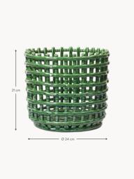 Handmade Ceramic Storage Basket Nalan, H 21 cm - thumbnail 4