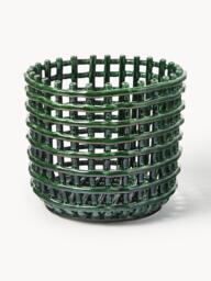 Handmade Ceramic Storage Basket Nalan, H 21 cm - thumbnail 1