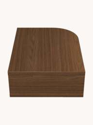 Wooden Wall-Mounted Bedside Table Farsta Tambour with Drawer - thumbnail 7