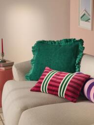 Velvet Cushion Cover Tete - thumbnail 2