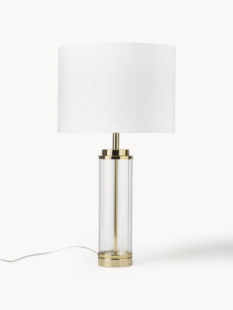 Large Glam Table Lamp Gabor with Glass Base - image 1