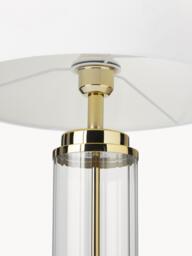 Large Glam Table Lamp Gabor with Glass Base - thumbnail 5