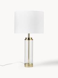 Large Glam Table Lamp Gabor with Glass Base