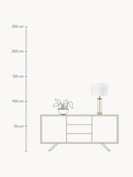 Large Glam Table Lamp Gabor with Glass Base - thumbnail 7