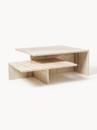 Travertine Coffee Tables Distinct Grande Duo, Set of 2 - thumbnail 1