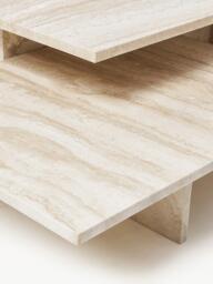 Travertine Coffee Tables Distinct Grande Duo, Set of 2 - thumbnail 5
