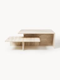 Travertine Coffee Tables Distinct Grande Duo, Set of 2 - thumbnail 2