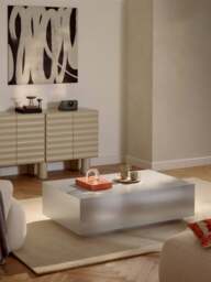 Metal Effect Coffee Table Lesley - thumbnail 2