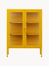 Metal Display Cabinet The Mixer with Ribbed Glass - thumbnail 4
