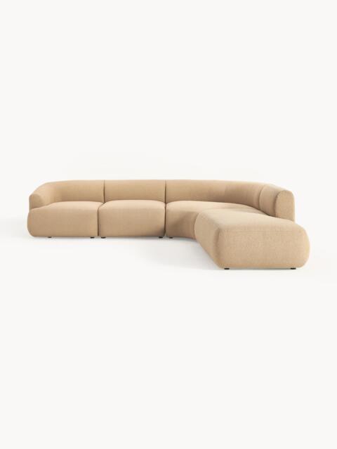 Modular Bouclé Corner Sofa Sofia (4-seater) - image 1